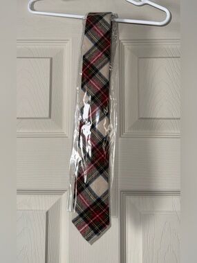 NIB Ivy City Co Men’s Tie in Merry Holiday Plaid (Standard Size)